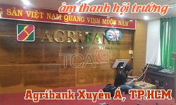 Dàn âm thanh hội trường, bộ karaoke, phòng họp: Agribank Xuyên Á, TP.HCM