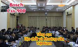 Hệ thống hội thảo BOSCH CCS 900: Tổng cục Địa chất và Khoáng sản Việt Nam