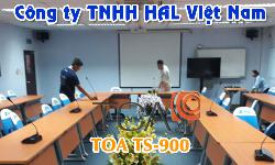 Hệ thống hội thảo TOA TS-900 Âm thanh phòng họp hội nghị: HAL Việt Nam