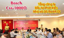 Hệ thống hội nghị bosch Css1000: phòng họp hội thảo Tổng công ty HUD