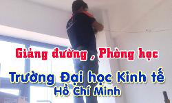 Âm thanh phòng học, giảng đường: Trường Đại học Kinh tế TP.HCM