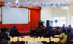 Bộ dàn âm thanh hội trường phòng họp: Viện địa chất và địa vật lý biển