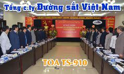 Hệ thống hội thảo không dây TOA TS-910: âm thanh phòng họp hội nghị ĐƯỜNG SẮT VIỆT NAM