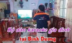 Lắp đặt bộ dàn karaoke gia đình tại Bình Dương: Loa karaoke EV