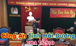Hệ thống âm thanh hội thảo TOA TS-910: Phòng họp trực tuyến Công An Tỉnh Hải Dương