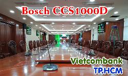 Hệ thống hội thảo BOSCH CCS1000 hội nghị trực tuyến: Âm thanh phòng họp Vietcombank, tp.HCM