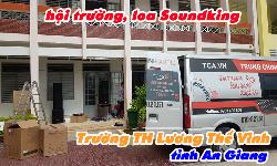 Dàn âm thanh hội trường loa Soundking: Trường TH Lương Thế Vinh, An Giang