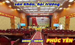 Âm thanh hội trường, sân khấu: UBND - HĐND Phúc Yên
