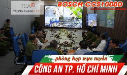 Hệ thống hội thảo Bosch CCS 1000D, phòng họp trực tuyến: Công An TP. Hồ Chí Minh