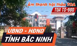 Âm thanh phòng họp hội trường: hội thảo, hội nghị tỉnh Bắc Ninh