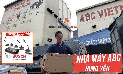 Hệ thống âm thanh phòng họp Bosch CCS900: hội thảo, hội nghị nhà máy ABC Hưng Yên
