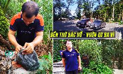 Lắp đặt loa giả đá âm thanh công cộng: Đền thờ Bác Hồ, Vườn QG Ba Vì