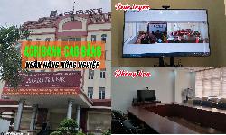 Hội nghị truyền hình, phòng họp trực tuyến 14 điểm: Ngân hàng Nông Nghiệp