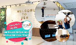 Lắp đặt âm thanh phòng học lớp học: Trường Đại học Kinh tế TP.HCM