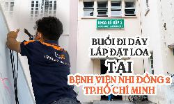 Lắp đặt âm thanh loa bệnh viện Nhi Đồng 2, TP. HCM