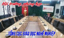 Âm thanh phòng họp hội trường Văn phòng chính phủ tại: Tổng Cục GDNN