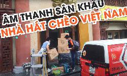 Lắp đặt đèn ánh sáng sân khấu tại: Nhà hát Chèo Việt Nam