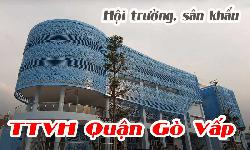 Lắp đặt hội trường sân khấu, âm thanh Trung tâm văn hóa thể thao Quận Gò Vấp