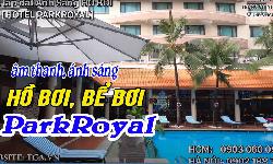 Lắp đặt âm thanh ánh sáng hồ bơi ngoài trời tại: Khách sạn ParkRoyal Sài Gòn