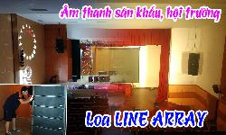 TCA lắp đặt âm thanh hội trường ánh sáng sân khấu loa line array