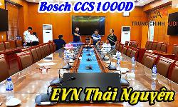 Lắp đặt âm thanh phòng họp trực tuyến hội nghị hội thảo Bosch: EVN Thái Nguyên