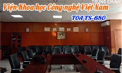 Hệ thống hội thảo TOA TS-680 âm thanh phòng họp trực tuyến: Viện khoa học Công nghệ Việt Nam