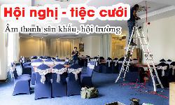 Thiết bị hội trường sân khấu, âm thanh hội nghị tiệc cưới 272 - Võ thị Sáu, HCM