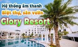Bộ dàn âm thanh giải trí loa Electro Voice ELX200 tại Glory Resort, Sơn Tây