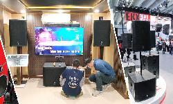 Dàn âm thanh giải trí ca hát cao cấp Electro Voice tại: KĐT Gamuda Gardens, Hà Nội