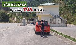 Hệ thống thông báo mạng TOA IP-1000 âm thanh hầm đường bộ: Hầm Mũi Trâu, Đà Nẵng