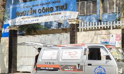 Lắp đặt hệ thống âm thanh phòng học hội trường tại: Trường THPT Nguyễn Công Trứ, HCM