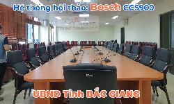 Lắp đặt âm thanh hội thảo hỗ trợ tổ chức họp thường kỳ quốc hội tại Tỉnh Ủy Bắc Giang