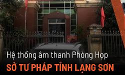 Lắp đặt hệ thống âm thanh hội thảo TOA TS-V90 tại Sở Tư Pháp Lạng Sơn