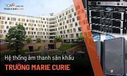 Dàn âm thanh sân khấu ngoài trời YAMAHA cho trường học Marie Curie Văn Phú Hà Đông