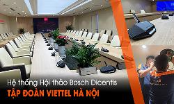 Hệ thống âm thanh hội thảo BOSCH DICENTIS trụ sở VIETTEL
