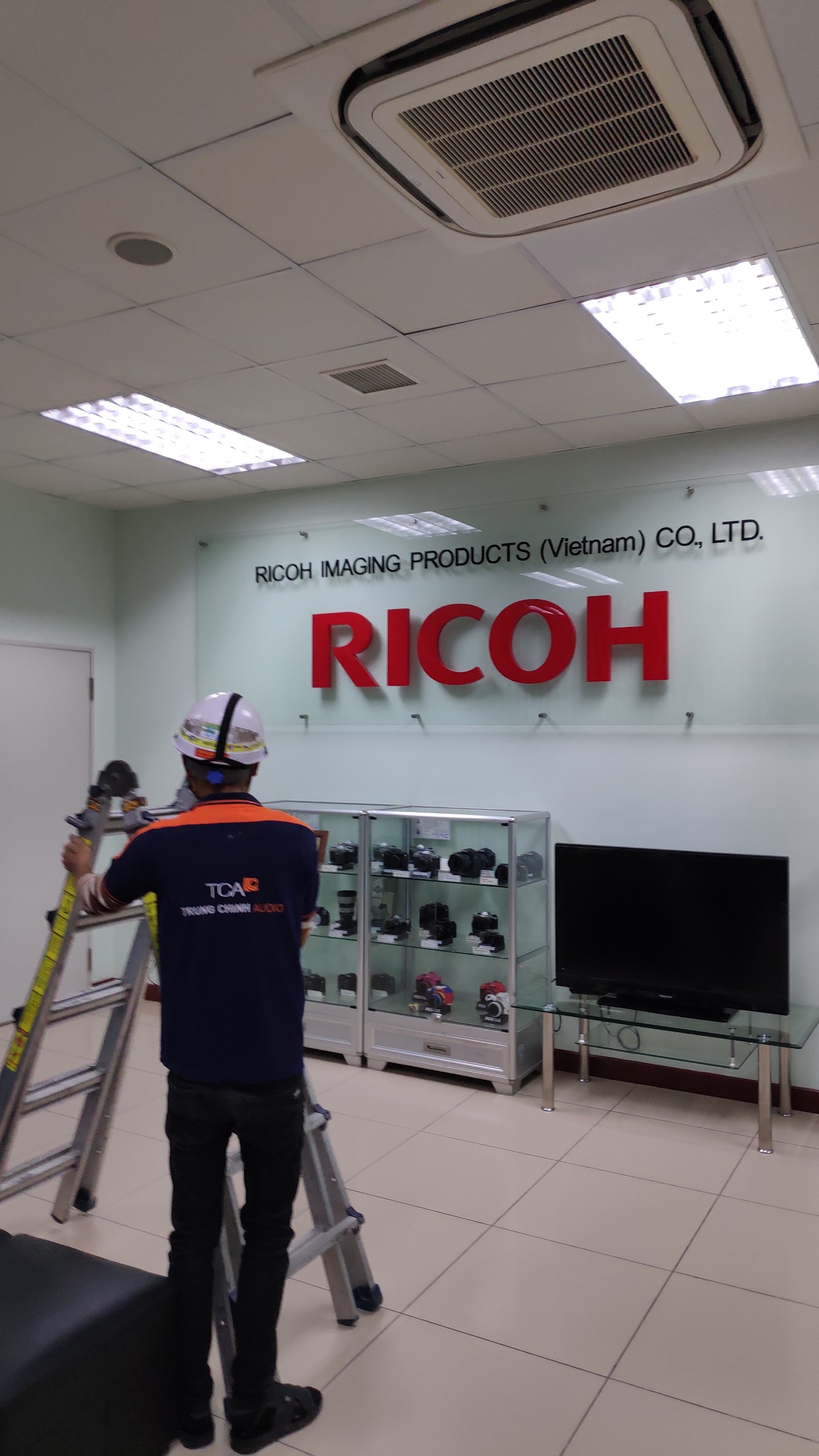 Hệ thống âm thanh nhà máy Ricoh Imaging Việt Nam