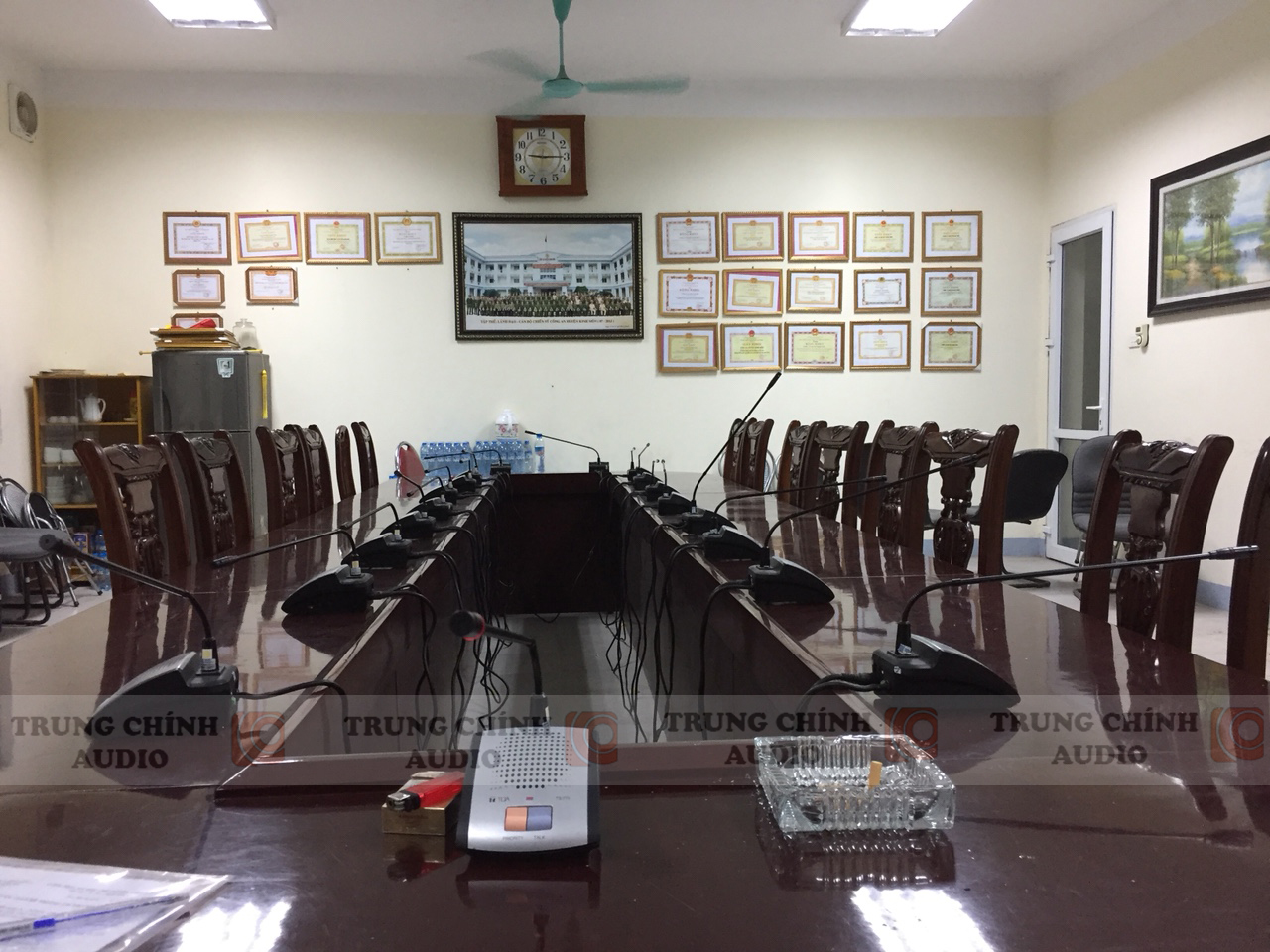 Hệ thống hội thảo TOA âm thanh phòng họp: Công an huyện Kinh Môn - Hải Dương