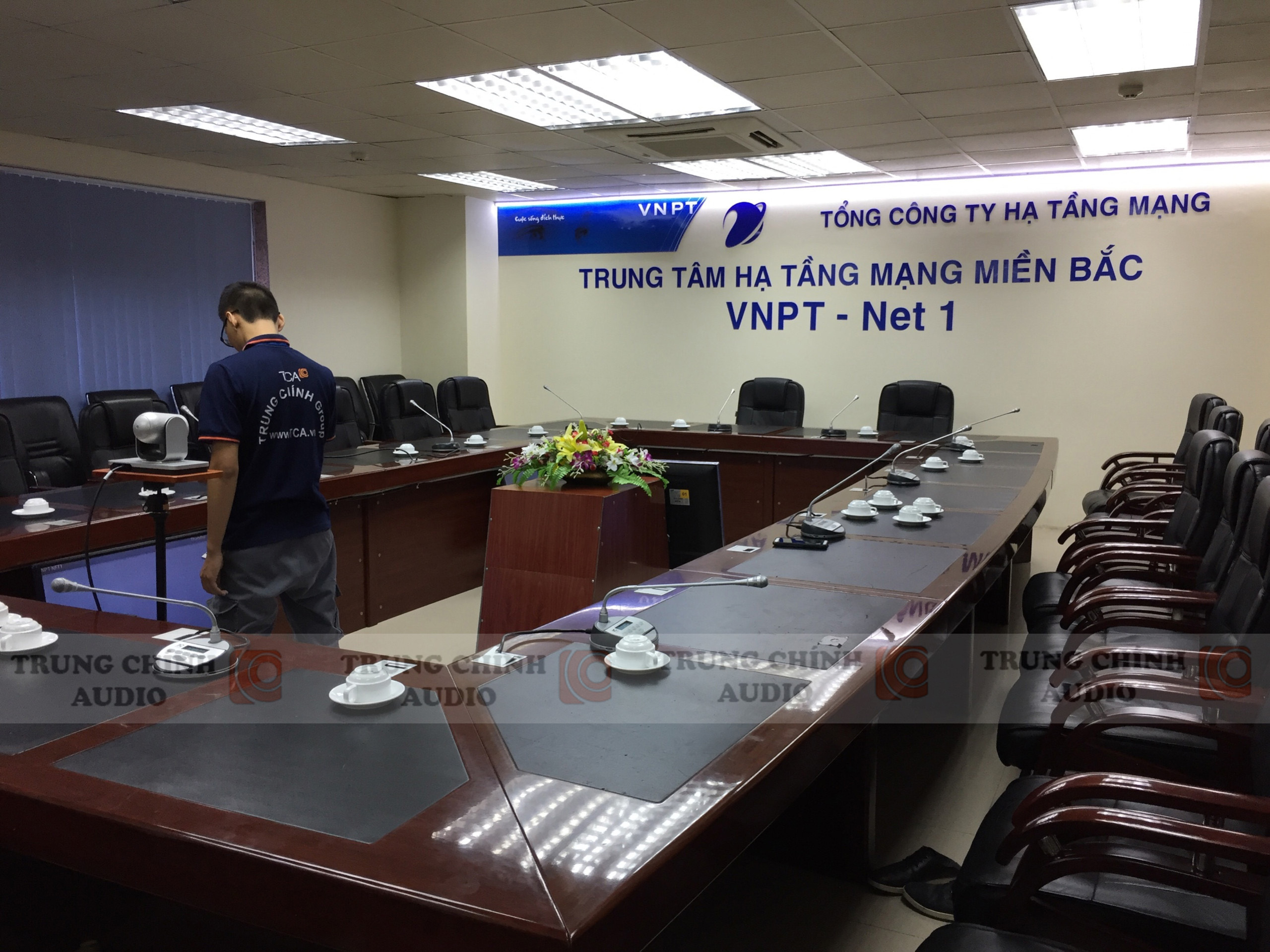Hệ thống âm thanh hội thảo ITC: VNPT Net 1 - Hạ Tầng Mạng Miền Bắc