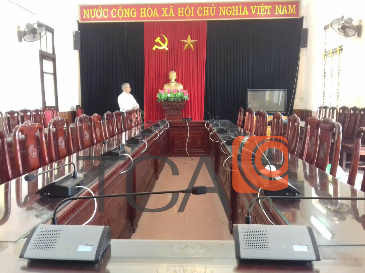 Hệ thống hội thảo, hội nghị phòng họp TOA TS-800: Kim Sơn, Ninh Bình