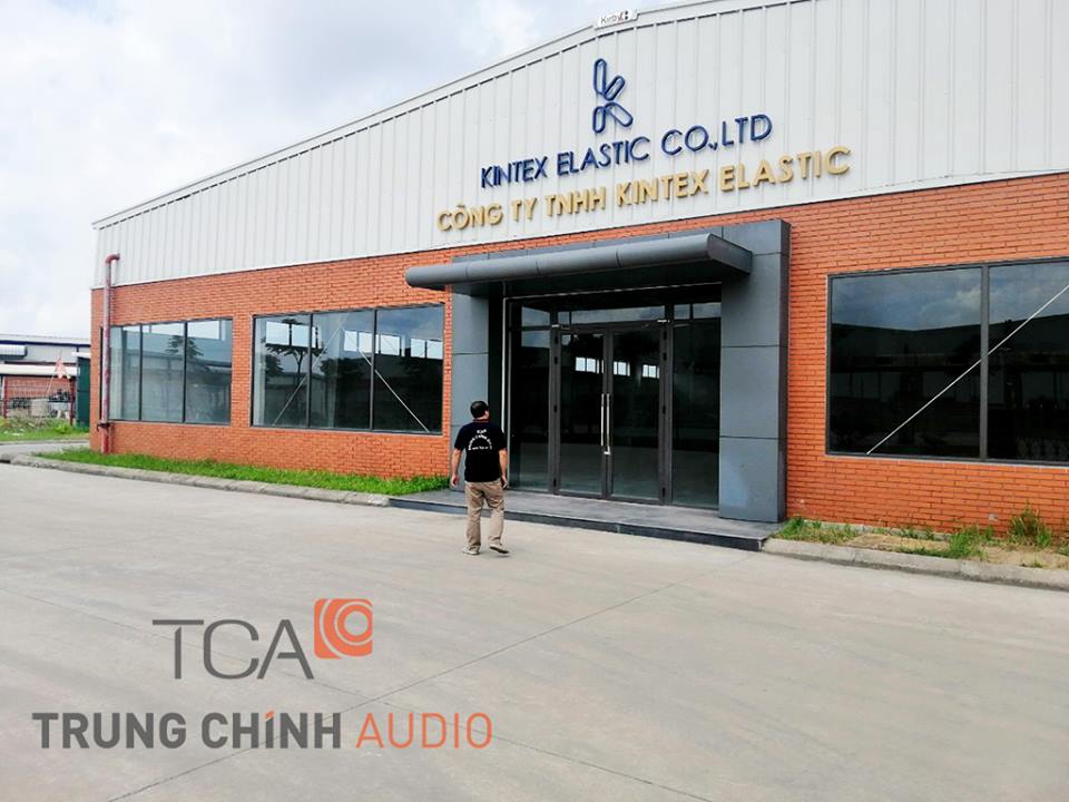 âm thanh thông báo TOA FV 200 nhà xưởng KINTEX ELASTIC  Hải Dương