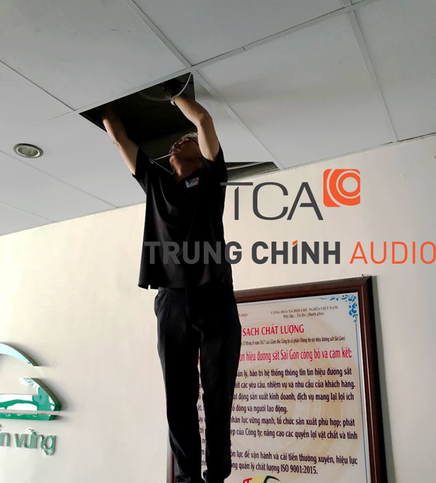 Hệ thống thông báo, âm thanh hội thảo TOA TS-770 phòng họp: Ga Sài Gòn  SRT