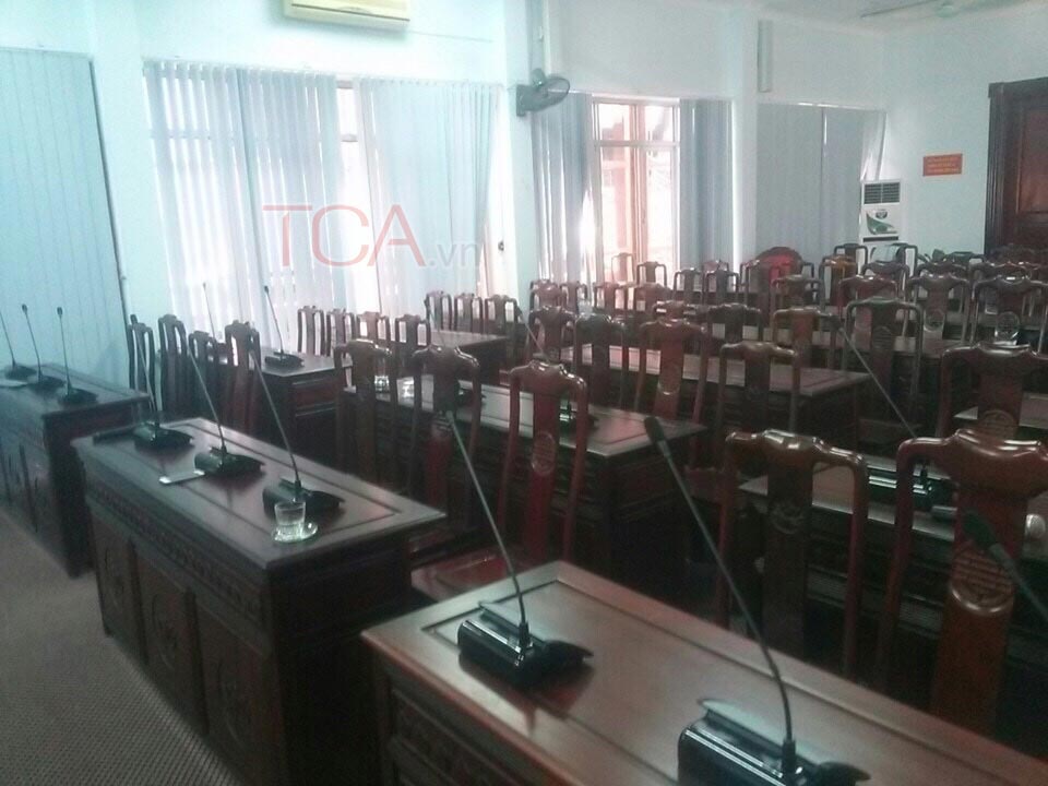 Âm thanh phòng họp hội trường: hội thảo, hội nghị tỉnh Bắc Ninh