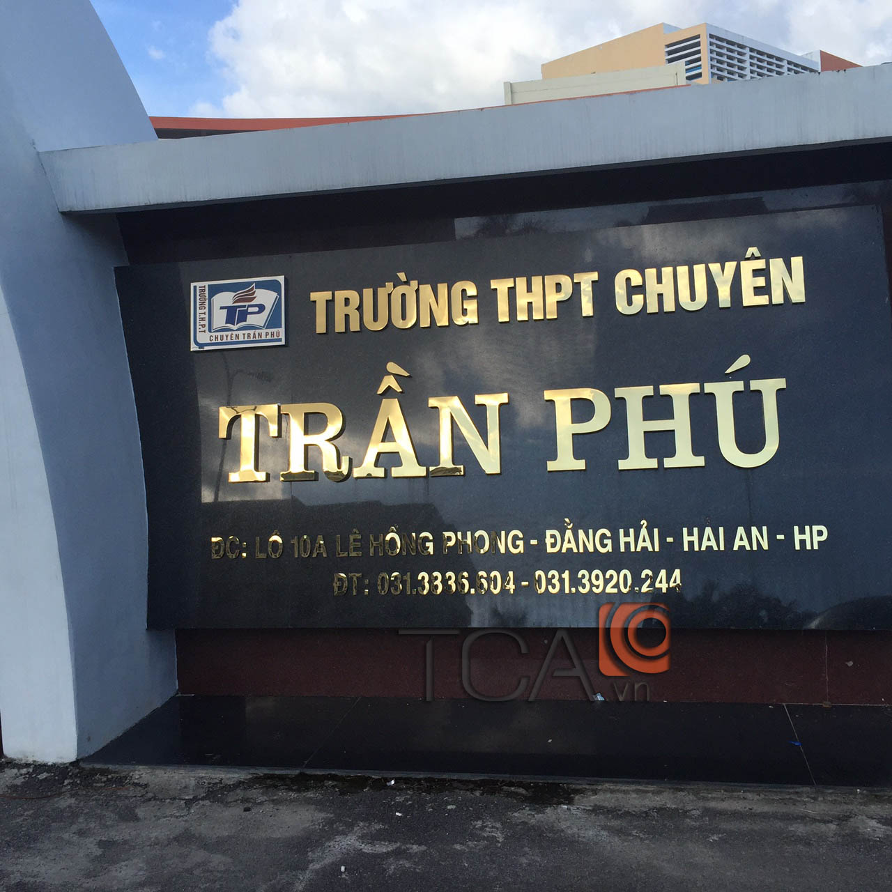 Tư vấn lắp đặt âm thanh thông báo TOA FV-200: Trường THPT chuyên Trần Phú Hải Phòng