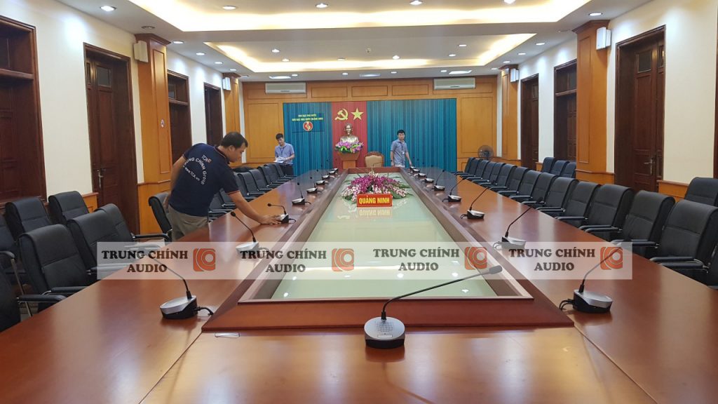 Âm thanh phòng họp hội thảo, hội nghị TOA TS-780: Kho bạc Quảng Ninh