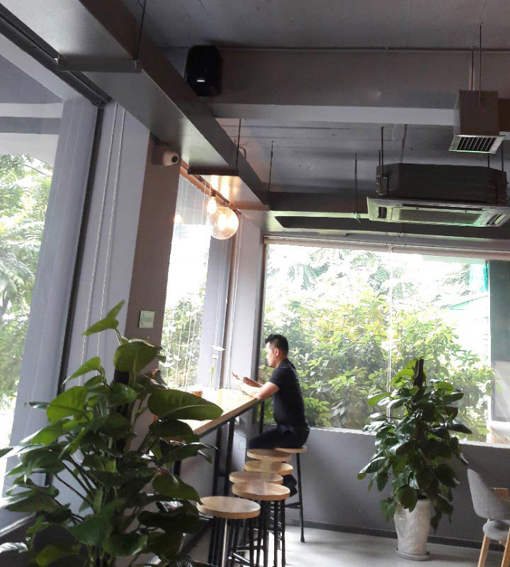 Bộ dàn âm thanh Shop Amway và quán Cafe Phyto tại Hà Nội