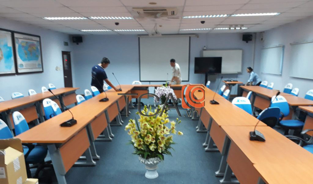 Hệ thống hội thảo TOA TS-900 Âm thanh phòng họp hội nghị: HAL Việt Nam