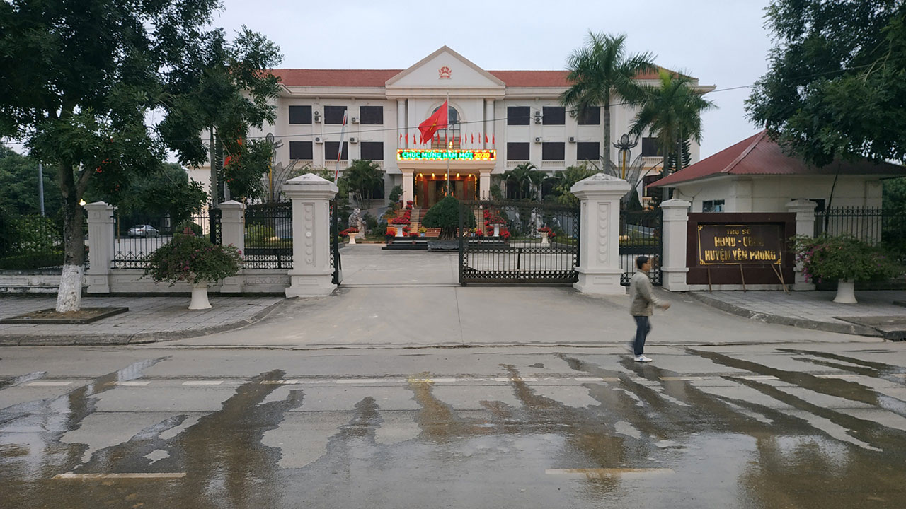 Âm thanh sân vận động ngoài trời TOA HX-7B-WP: Quảng trường Huyện Yên Phong, Bắc Ninh
