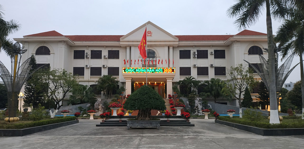 Âm thanh sân vận động ngoài trời TOA HX-7B-WP: Quảng trường Huyện Yên Phong, Bắc Ninh