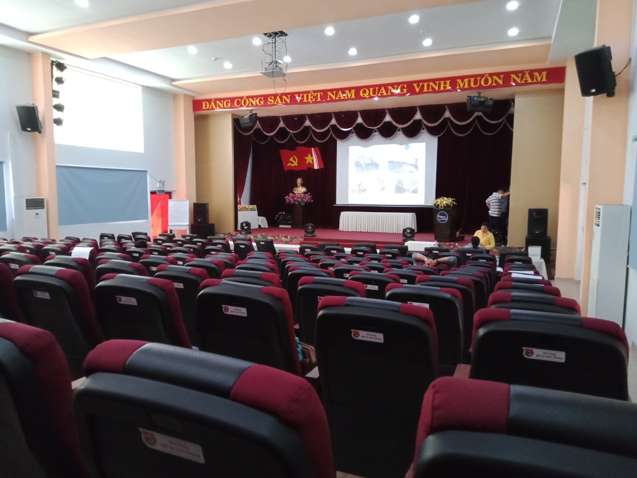 âm thanh hội trường sân khấu phòng họp: CTY Thoát Nước Đô Thị Trung An