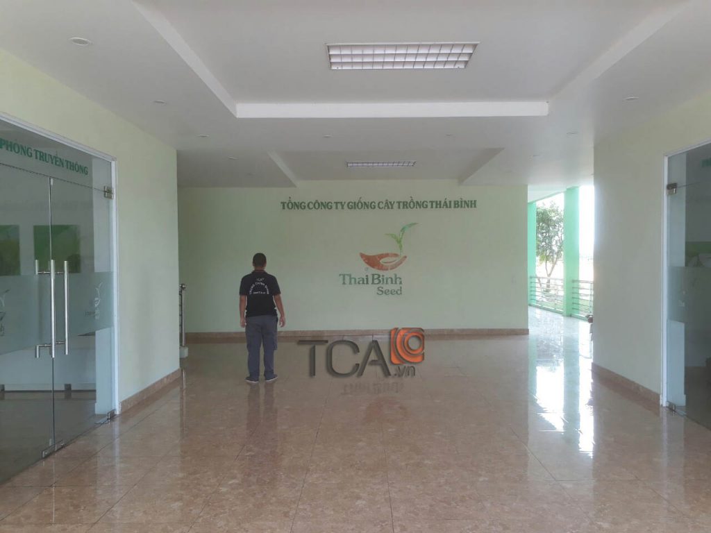 Hệ thống âm thanh hội thảo TOA TS-780: phòng họp hội nghị Công ty giống Thái Bình